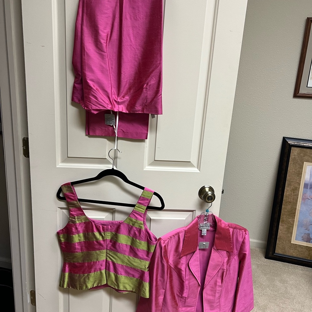 Joseph Ribkoff Vibrant Pink Jacket - Picture 10 of 10